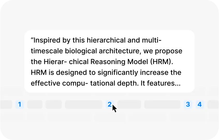 Obtenez des références plus précises
